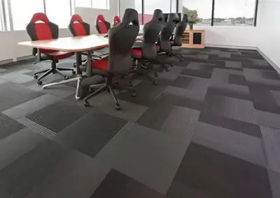 Carpet tile flooring